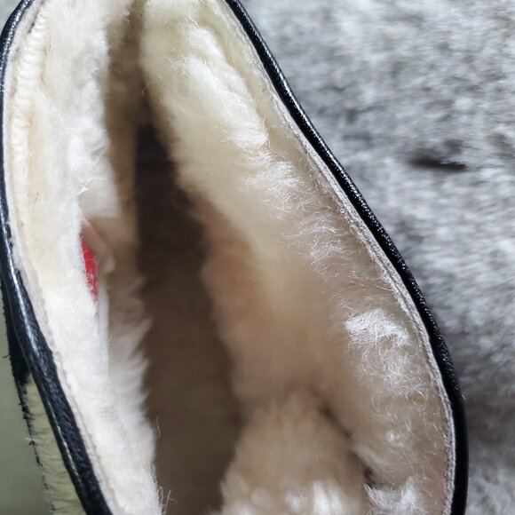 Vintage Sno-Mount Fur Boots Women's size 8.5 - Picture 8 of 9